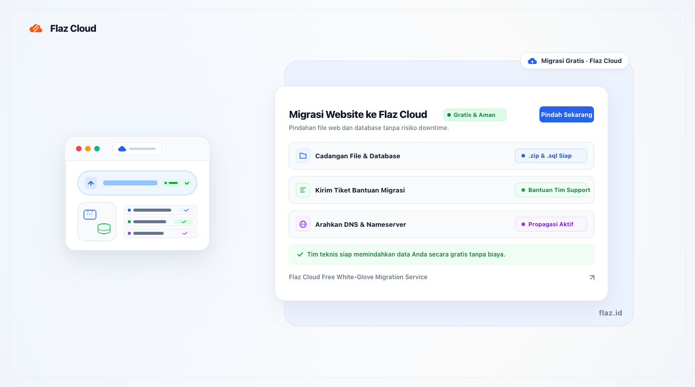 Cara Migrasi Website ke Flaz Cloud